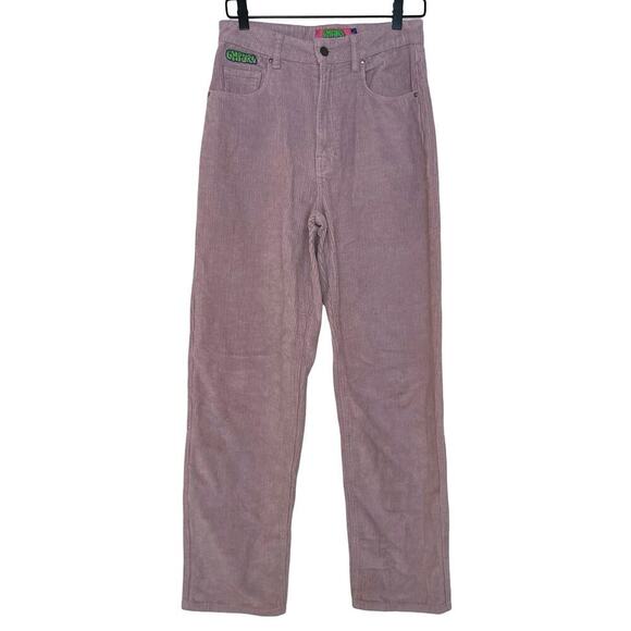 Empyre Womens Tori Seafog Corduroy Skate Pants Light Purple Size 4 - Picture 3 of 7